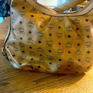 MCM large hobo bag
